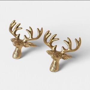 2pk Deer Napkin Rings - Threshold™